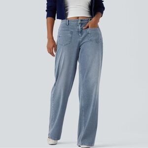 Halara Halara flex denim NWT size large regular